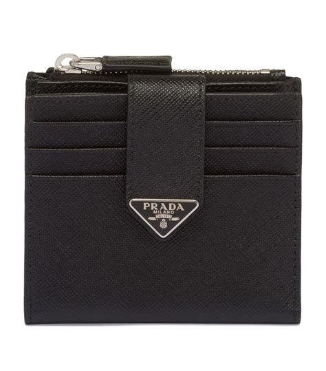 prada lanyard men|Prada saffiano card wallet.